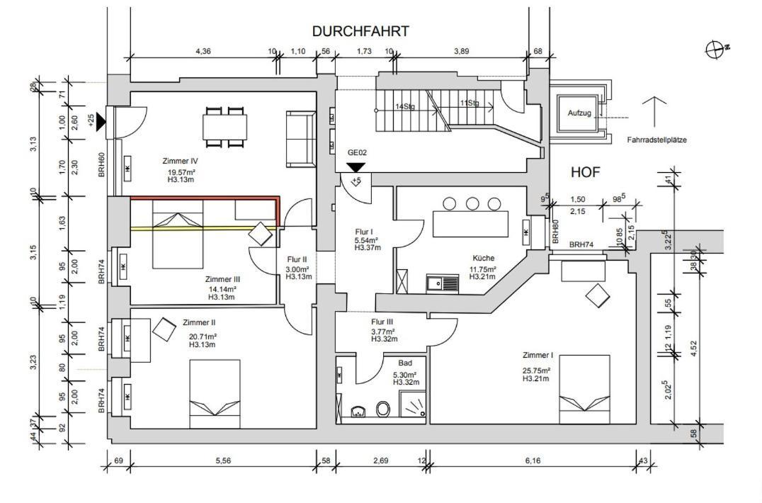 4-Zi Urban Design 120M² Brandnew 200Mbit Apartment Берлин Екстериор снимка
